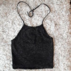 Crop halter top